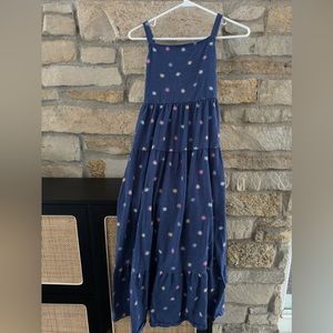 Cat & Jack girls maxi dress. Size Lg. Comfy cotton with cute back! $10
